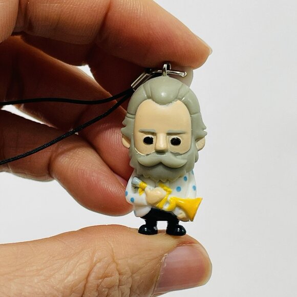 Calpis Soda Musician Brahms Mascot Mini Figure Strap Charm Keyring Japan Drink - Picture 8 of 12